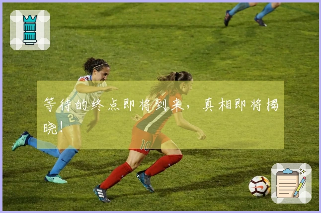 等待的终点即将到来,真相即将揭晓!